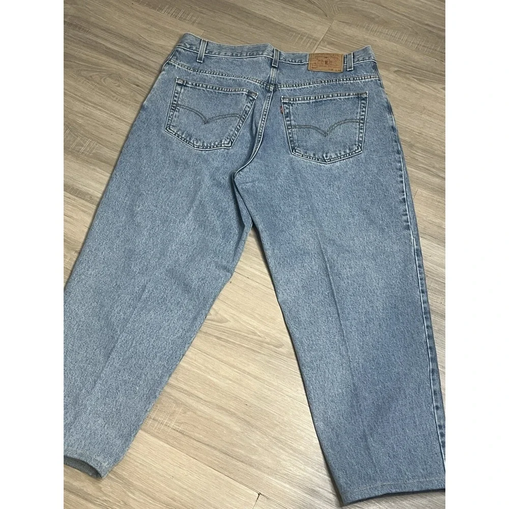 Vintage Levi's 560 Loose Fit Tapered Leg Jeans Light Wash Y2K 38x30(Fits 38x28)